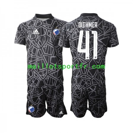 Maillot de Foot FC Copenhagen Andreas Dithmer 41 Gardien Enfant Domicile 2022/23